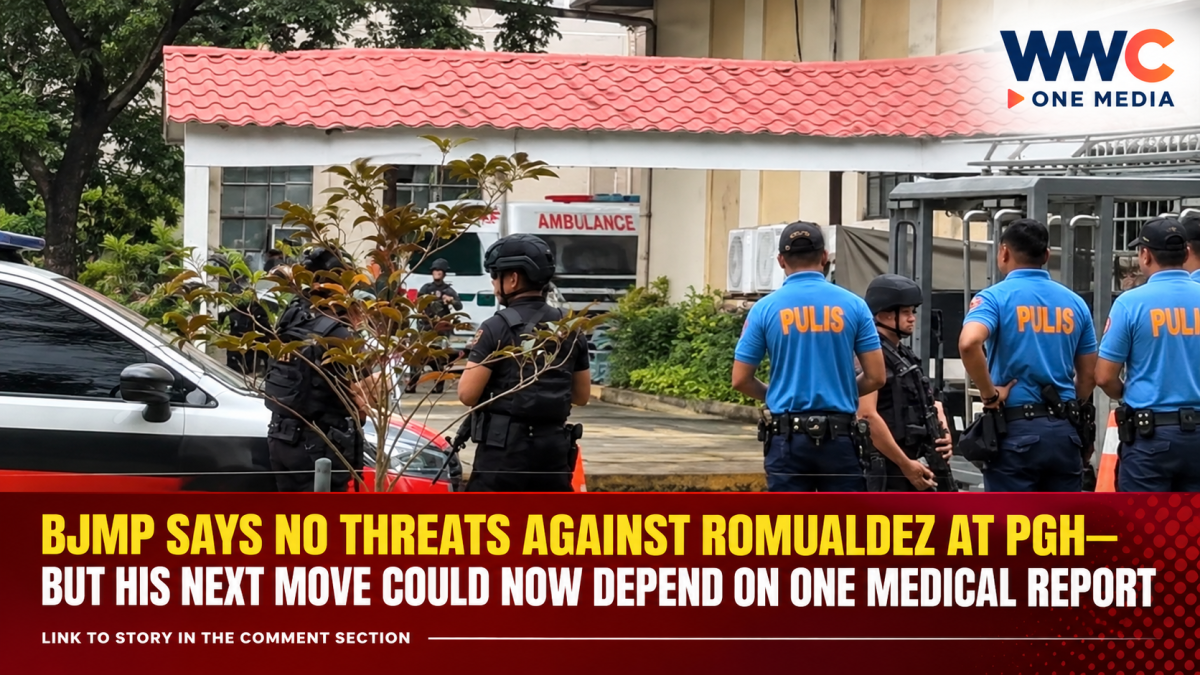 BJMP Says No Threats Against Romualdez at PGH—But His Next Move Could Now Depend on One Medical Report