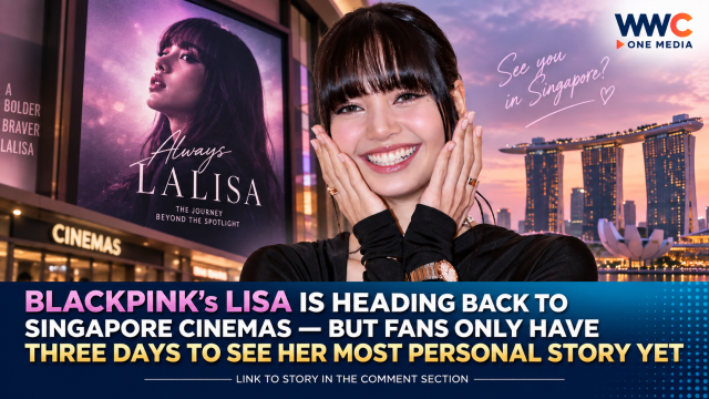 BLACKPINK’s Lisa Is Heading Back to Singapore Cinemas — But Fans Only Have Three Days to See Her Most Personal Story Yet