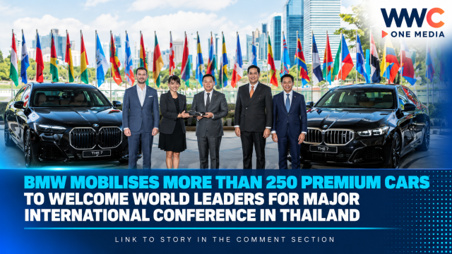 BMW Mobilises More Than 250 Premium Cars to Welcome World Leaders for Major International Conference in Thailand