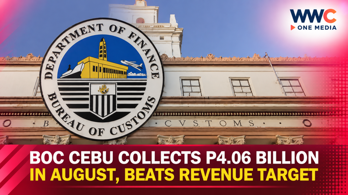 BOC Cebu Collects P4.06 Billion in August, Beats Revenue Target