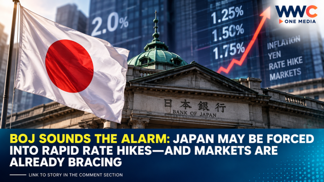 BOJ Sounds the Alarm: Japan May Be Forced Into Rapid Rate Hikes—And Markets Are Already Bracing
