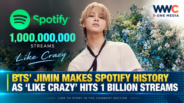 BTS’ Jimin Makes Spotify History as ‘Like Crazy’ Hits 1 Billion Streams