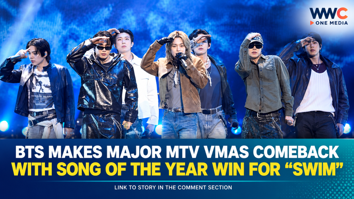 BTS Makes Major MTV VMAs Comeback With Song of the Year Win for “SWIM”