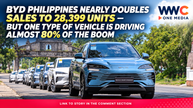 BYD Philippines Nearly Doubles Sales to 28,399 Units — But One Type of Vehicle Is Driving Almost 80% of the Boom
