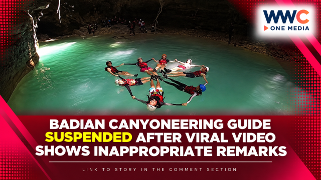 Badian Canyoneering Guide Suspended After Viral Video Shows Inappropriate Remarks