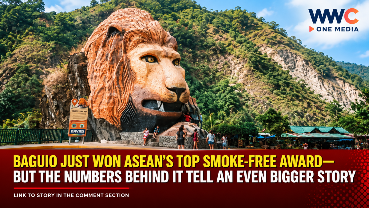 Baguio Just Won ASEAN’s Top Smoke-Free Award—But the Numbers Behind It Tell an Even Bigger Story