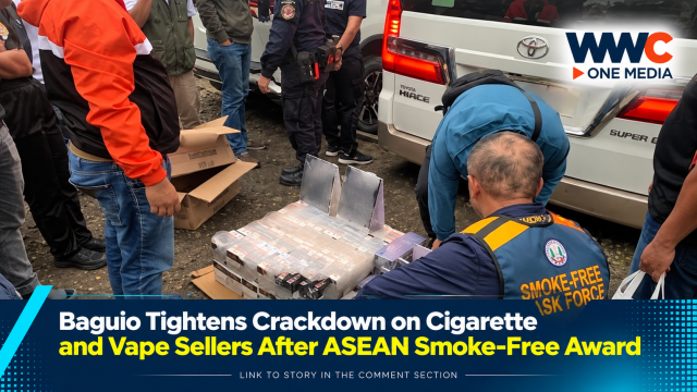 Baguio Tightens Crackdown on Cigarette and Vape Sellers After ASEAN Smoke-Free Award