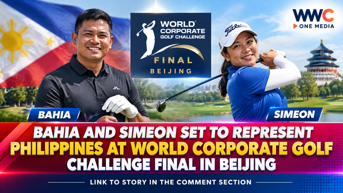 Bahia and Simeon Set to Represent Philippines at World Corporate Golf Challenge Final in Beijing