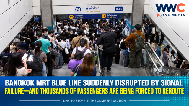 Bangkok MRT Blue Line Suddenly Disrupted By Signal Failure—And Thousands Of Passengers Are Being Forced To Reroute