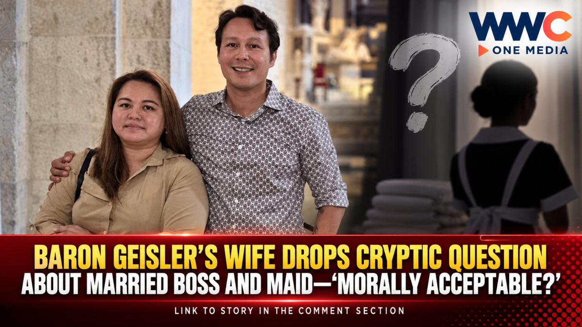 Baron Geisler’s Wife Drops Cryptic Question About Married Boss and Maid—‘Morally Acceptable?’