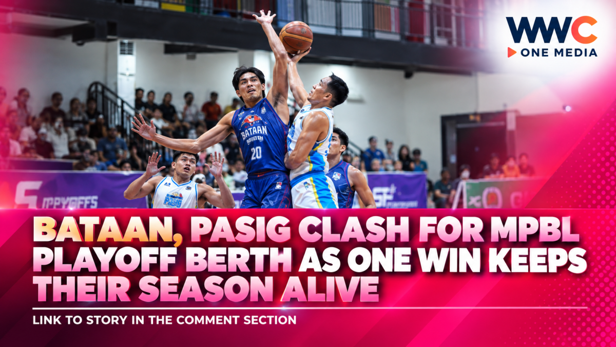 Bataan, Pasig Clash for MPBL Playoff Berth as One Win Keeps Their Season Alive