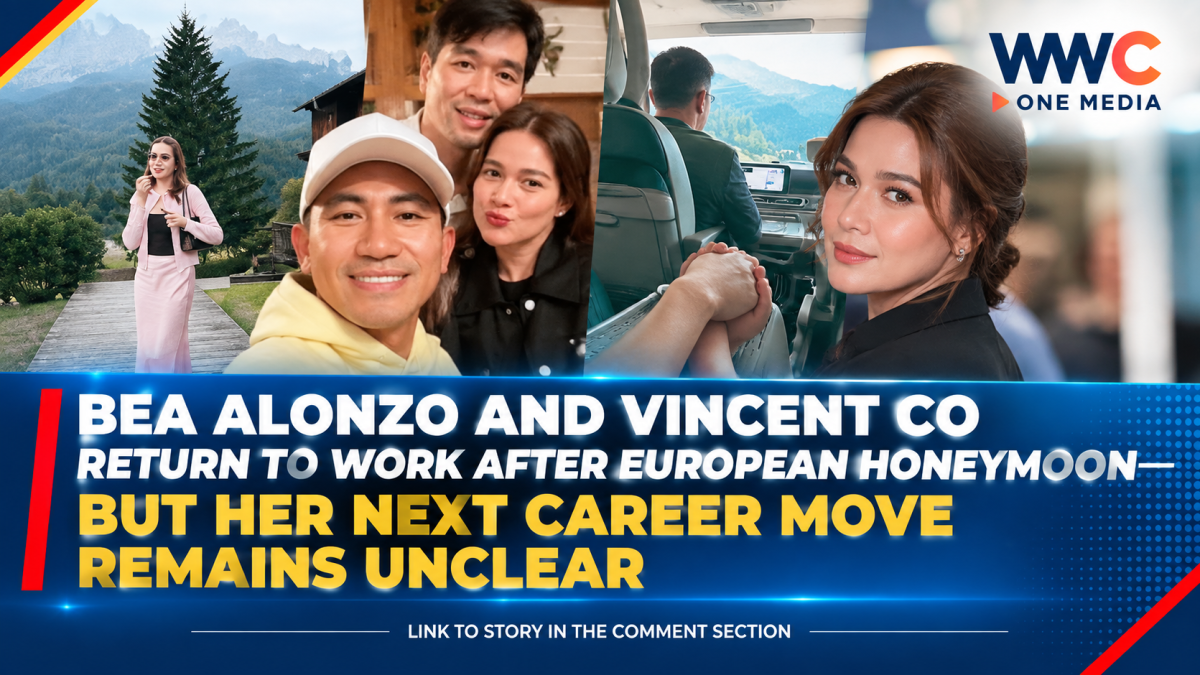 Bea Alonzo and Vincent Co Return to Work After European Honeymoon—But Her Next Career Move Remains Unclear