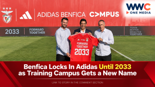 Benfica Locks In Adidas Until 2033 as Training Campus Gets a New Name