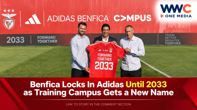 Benfica Locks In Adidas Until 2033 as Training Campus Gets a New Name