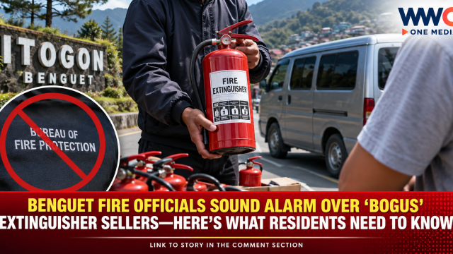 Benguet Fire Officials Sound Alarm Over ‘Bogus’ Extinguisher Sellers—Here’s What Residents Need to Know