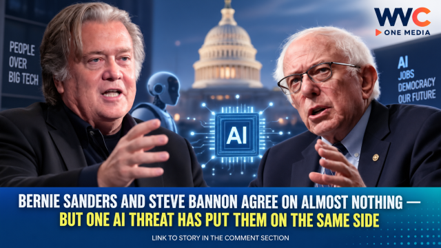 Bernie Sanders and Steve Bannon Agree on Almost Nothing — But One AI Threat Has Put Them on the Same Side