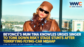 Beyoncé’s Mum Tina Knowles Urges Singer to Tone Down Risky Stage Stunts After Terrifying Flying-Car Mishap
