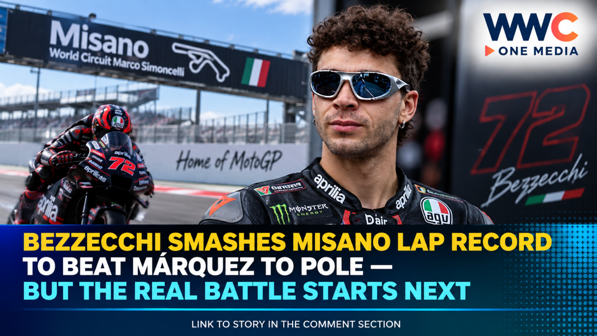 Bezzecchi Smashes Misano Lap Record to Beat Márquez to Pole — But the Real Battle Starts Next