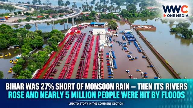 Bihar Was 27% Short of Monsoon Rain — Then Its Rivers Rose and Nearly 5 Million People Were Hit by Floods