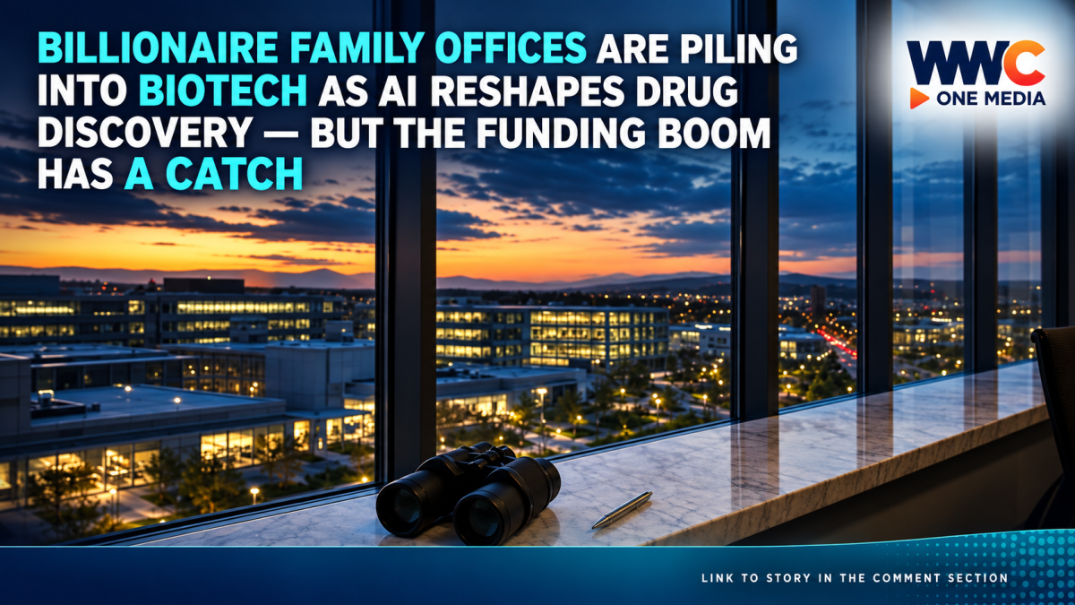 Billionaire Family Offices Are Piling Into Biotech as AI Reshapes Drug Discovery — But the Funding Boom Has a Catch