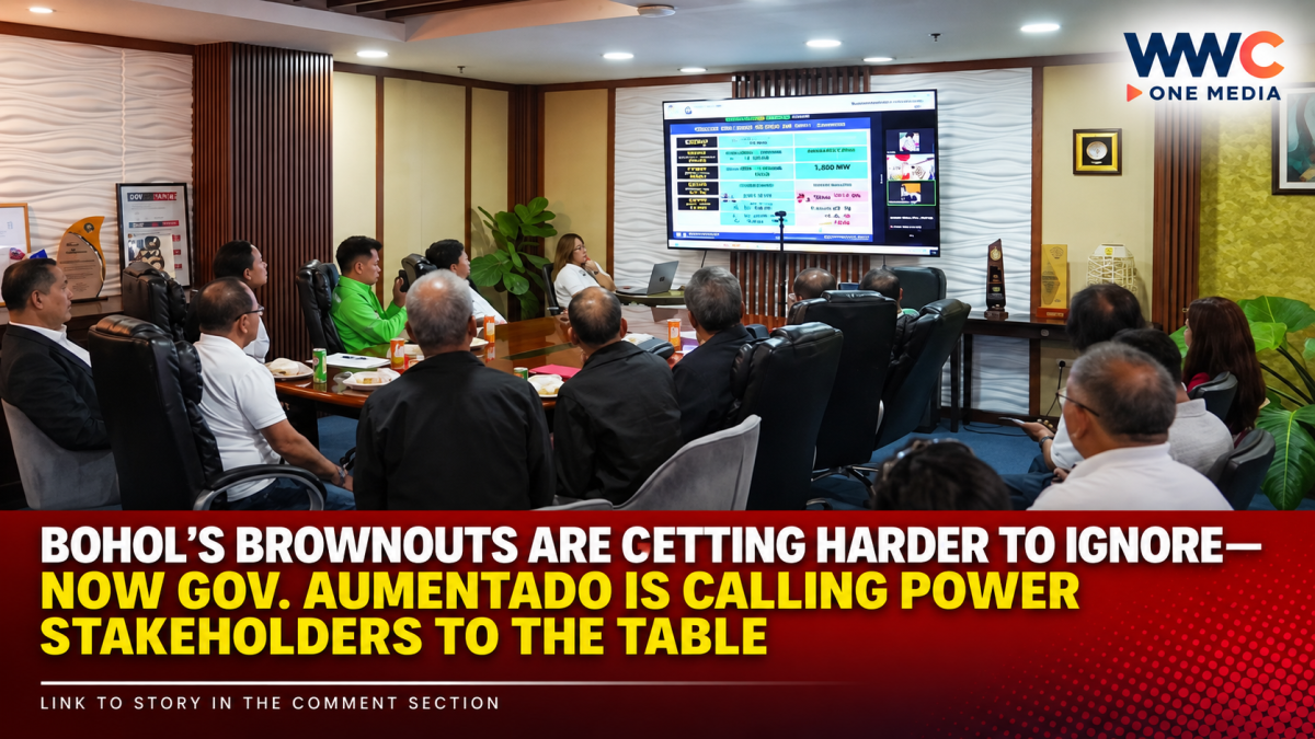 Bohol’s Brownouts Are Getting Harder to Ignore—Now Gov. Aumentado Is Calling Power Stakeholders to the Table
