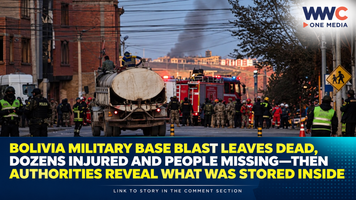 Bolivia Military Base Blast Leaves Dead, Dozens Injured and People Missing—Then Authorities Reveal What Was Stored Inside