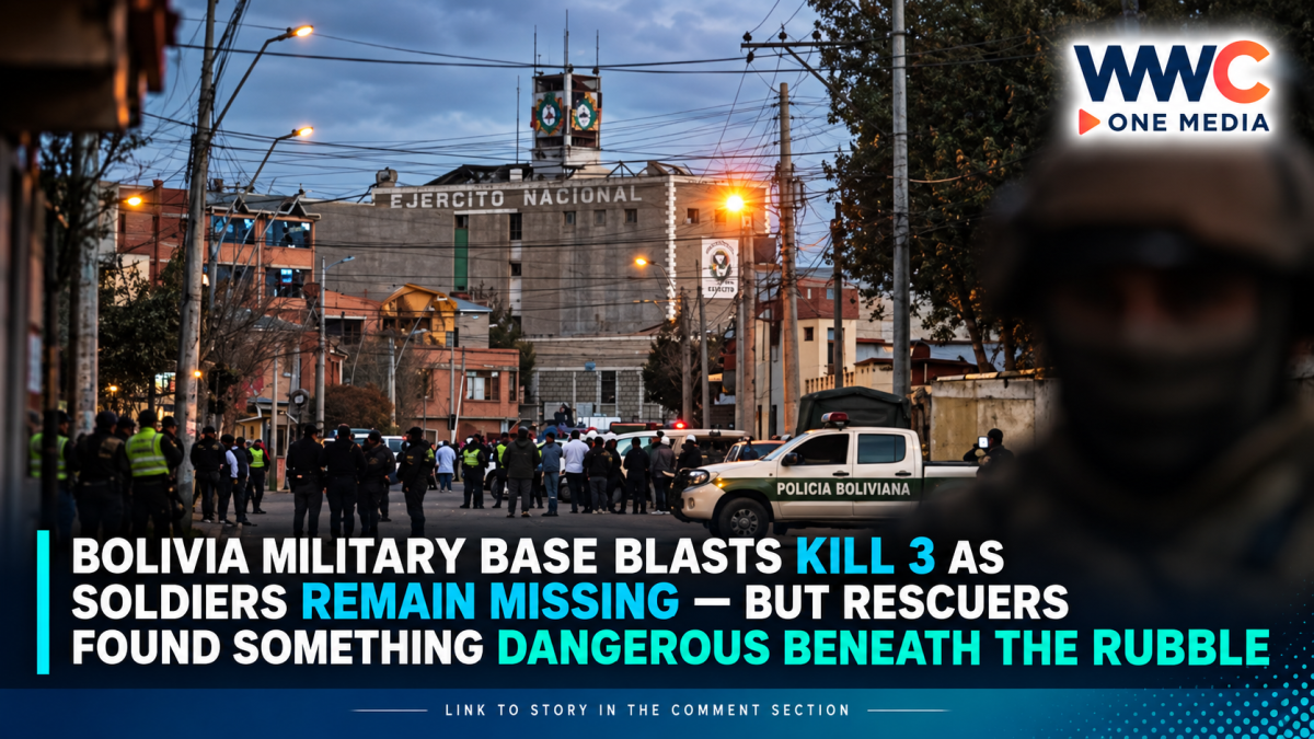 Bolivia Military Base Blasts Kill 3 as Soldiers Remain Missing — But Rescuers Found Something Dangerous Beneath the Rubble