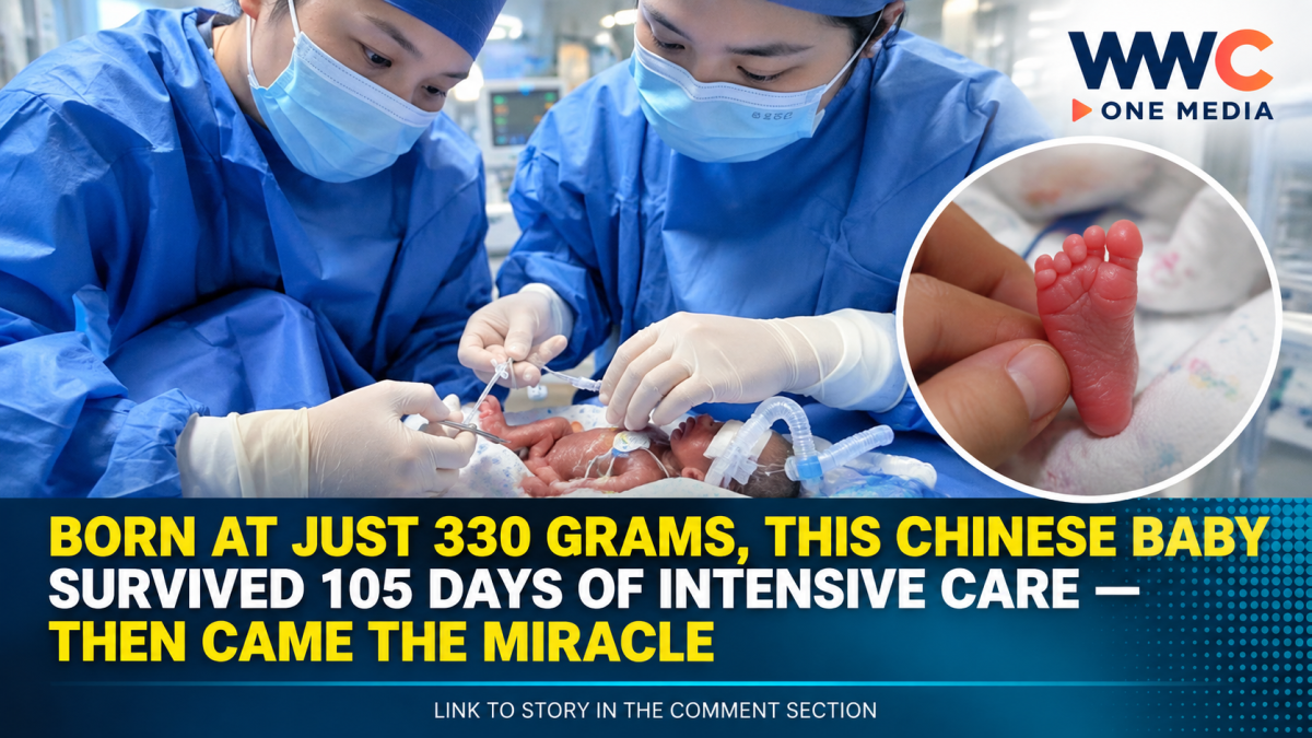 Born at Just 330 Grams, This Chinese Baby Survived 105 Days of Intensive Care — Then Came the Miracle