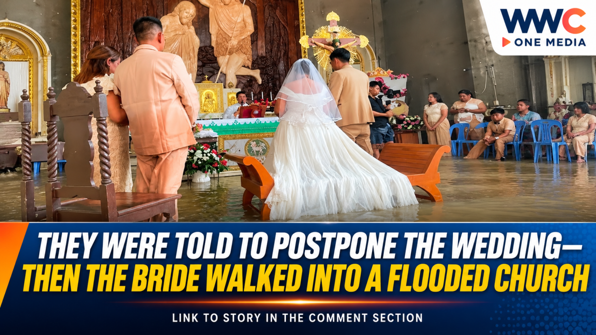 They Were Told to Postpone the Wedding—Then the Bride Walked Into a Flooded Church