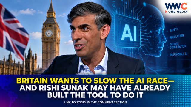 Britain Wants to Slow the AI Race—And Rishi Sunak May Have Already Built the Tool to Do It
