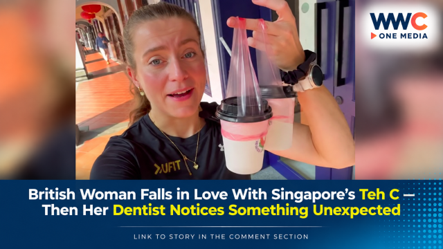 British Woman Falls in Love With Singapore’s Teh C — Then Her Dentist Notices Something Unexpected