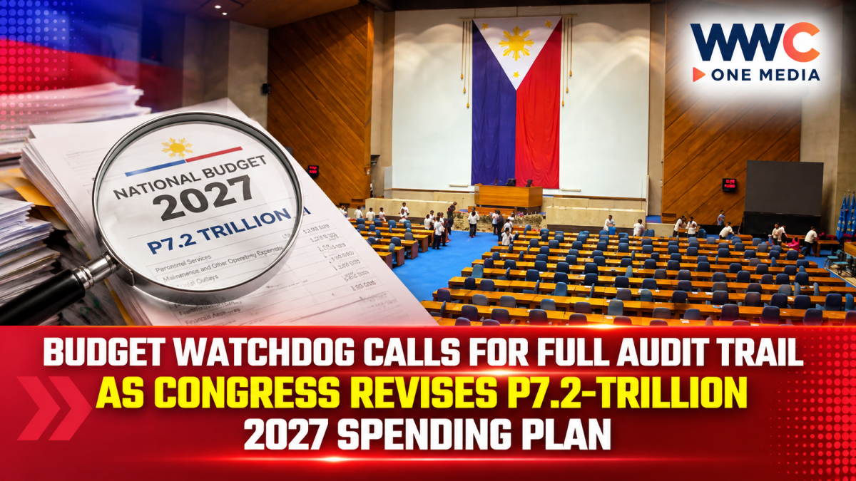 Budget Watchdog Calls for Full Audit Trail as Congress Revises P7.2-Trillion 2027 Spending Plan