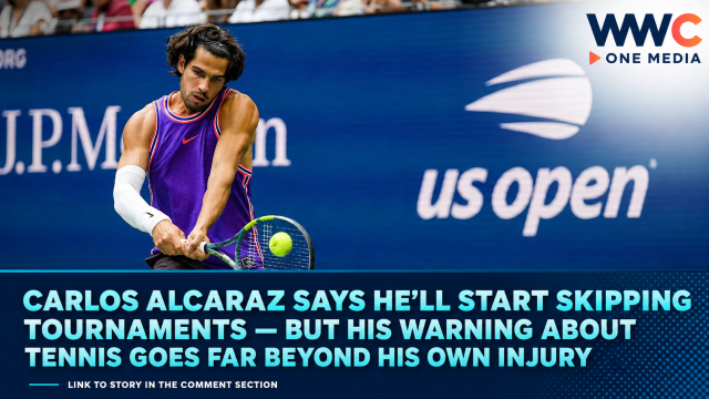 Carlos Alcaraz Says He’ll Start Skipping Tournaments — But His Warning About Tennis Goes Far Beyond His Own Injury