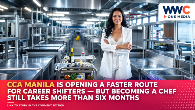 CCA Manila Is Opening a Faster Route for Career Shifters — But Becoming a Chef Still Takes More Than Six Months