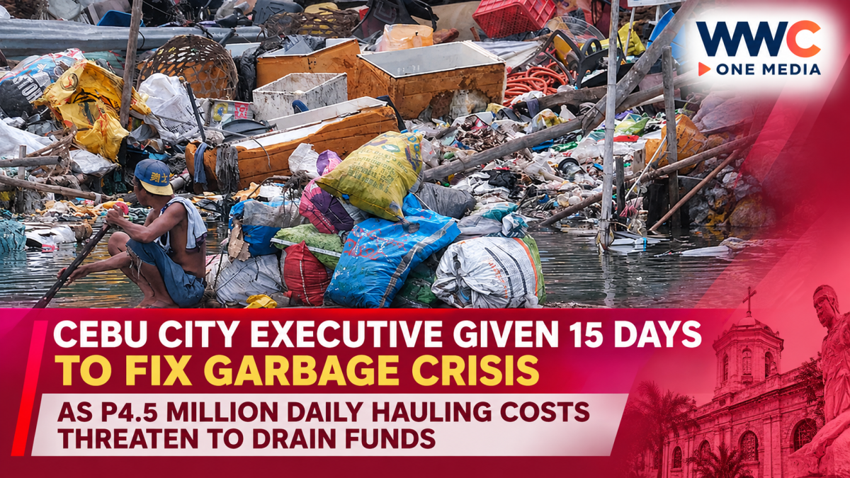 Cebu City Executive Given 15 Days to Fix Garbage Crisis as P4.5 Million Daily Hauling Costs Threaten to Drain Funds