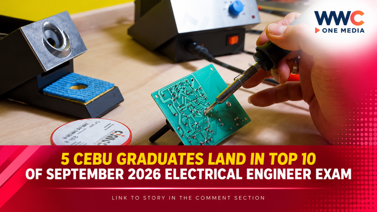 5 Cebu Graduates Land in Top 10 of September 2026 Electrical Engineer Exam