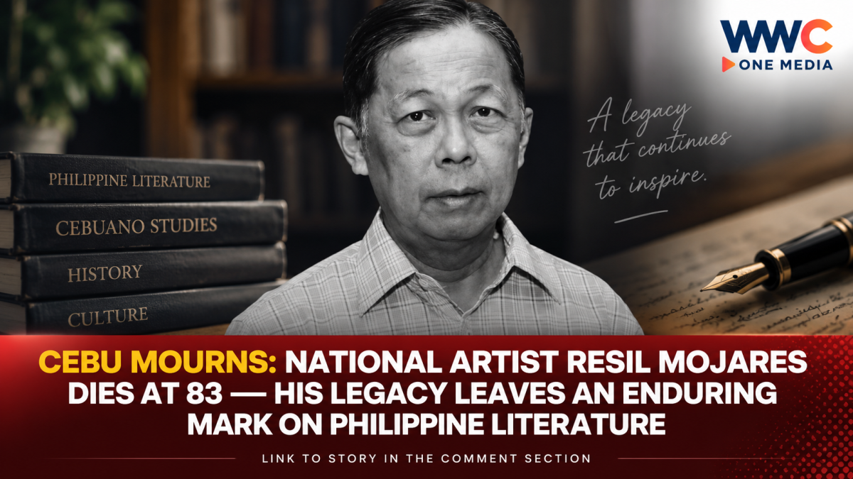 CEBU MOURNS: National Artist Resil Mojares Dies at 83 — His Legacy Leaves an Enduring Mark on Philippine Literature