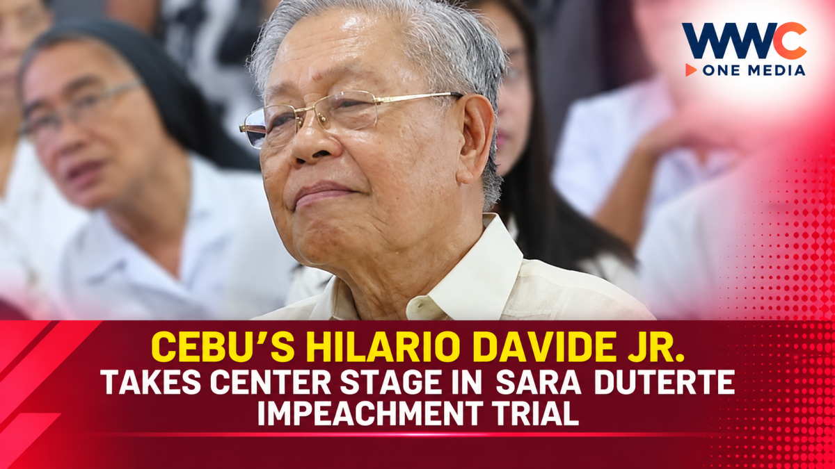 Cebu’s Hilario Davide Jr. Takes Center Stage in Sara Duterte Impeachment Trial