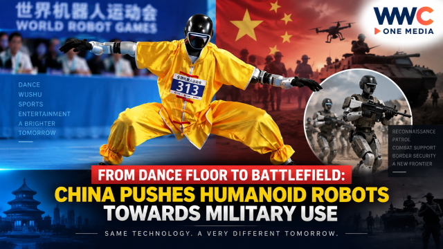 From Dance Floor to Battlefield: China Pushes Humanoid Robots Towards Military Use