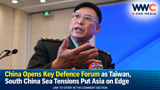 China Opens Key Defence Forum as Taiwan, South China Sea Tensions Put Asia on Edge