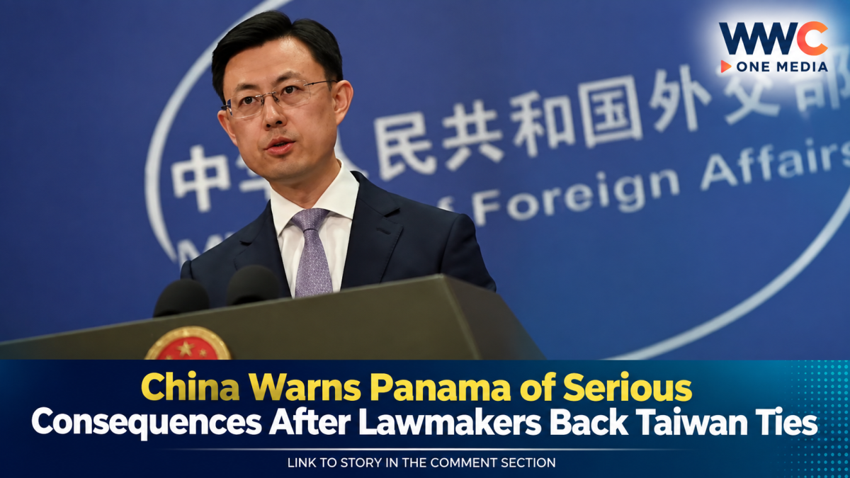 China Warns Panama of Serious Consequences After Lawmakers Back Taiwan Ties
