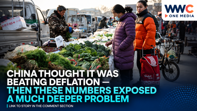 China Thought It Was Beating Deflation — Then These Numbers Exposed a Much Deeper Problem