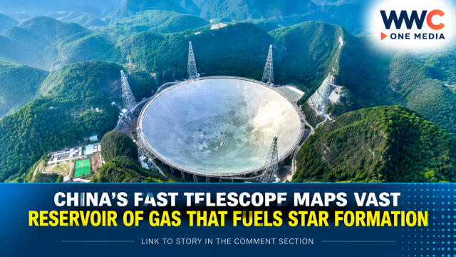 China’s FAST Telescope Maps Vast Reservoir of Gas That Fuels Star Formation