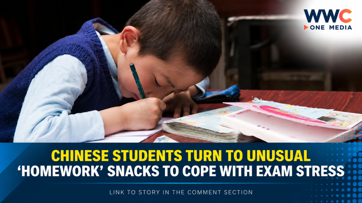 Chinese Students Are Literally Eating Their Homework to Beat Exam Stress — and Parents Are Worried