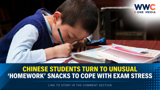 Chinese Students Are Literally Eating Their Homework to Beat Exam Stress — and Parents Are Worried