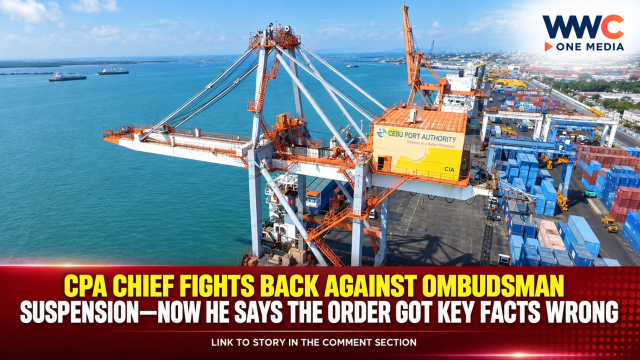 CPA Chief Fights Back Against Ombudsman Suspension—Now He Says the Order Got Key Facts Wrong