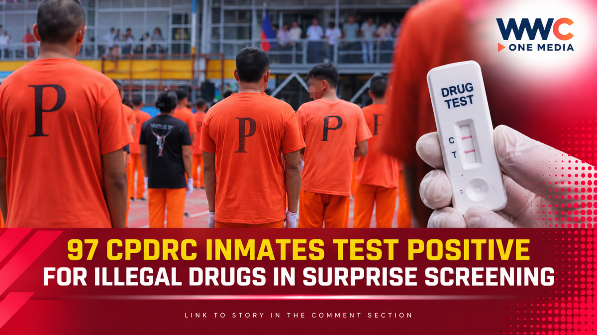 97 CPDRC Inmates Test Positive for Illegal Drugs in Surprise Screening