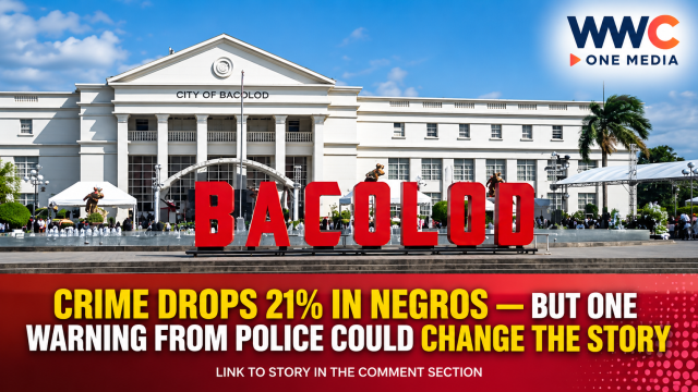 Crime Drops 21% In Negros — But One Warning From Police Could Change The Story