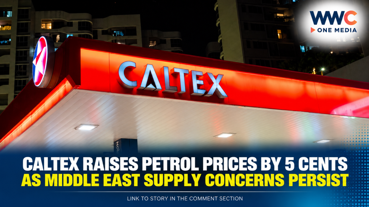 Caltex Raises Petrol Prices by 5 Cents as Middle East Supply Concerns Persist