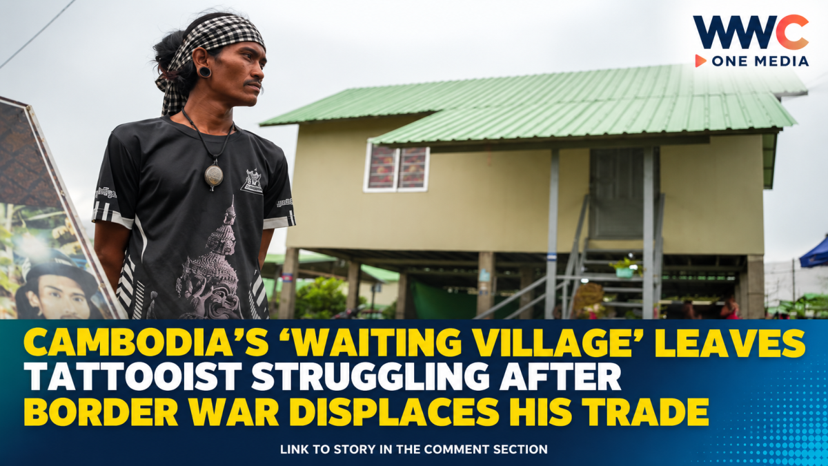 Cambodia’s ‘Waiting Village’ Leaves Tattooist Struggling After Border War Displaces His Trade